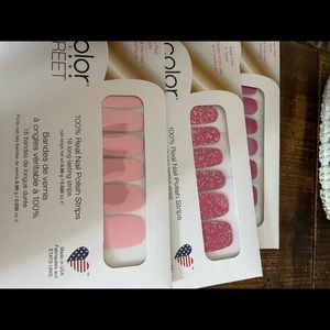 Colorstreet- lot of 3 pink shades